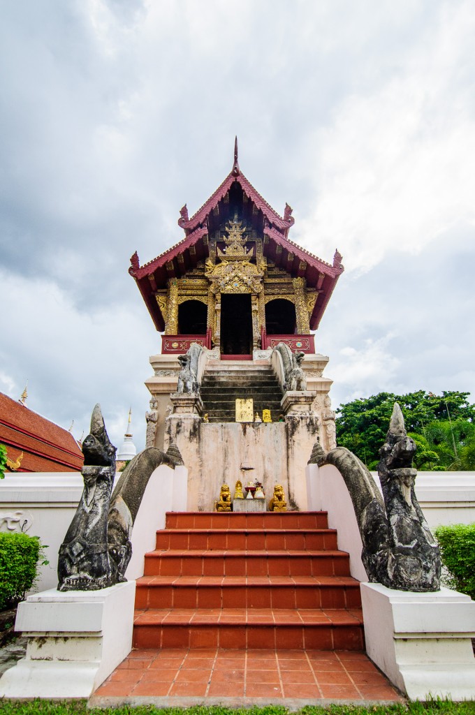 Wat Prasingh Library (Wat Prasingh, Чианг Май, Таиланд.)