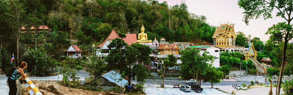 Панорама Wat Khao Rang, Phuket, Thailand