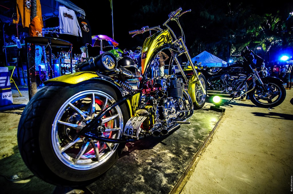 Phuket bike week 2014. Custom bikes.