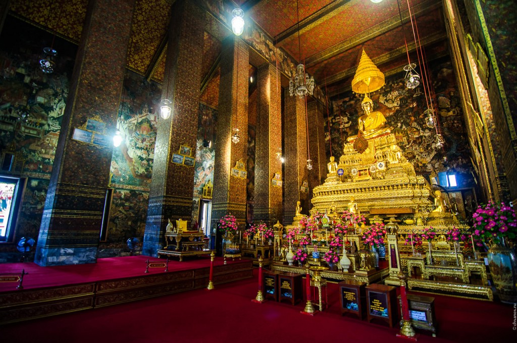 Phra Ubosot храма Wat Pho.