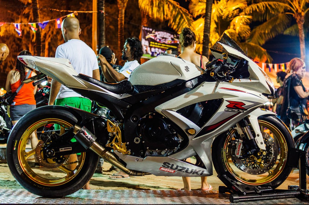 21-й Phuket bike week 2015. Suzuki R GSX.
