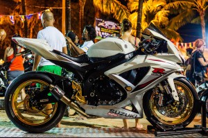 Phuket bike week. Suzuki R GSX. (Байк-шоу — 21-й Phuket bike week 2015.)
