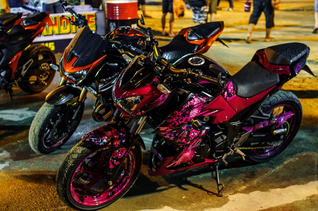 21-й Phuket bike week 2015. Девочки пищали от этого байка.