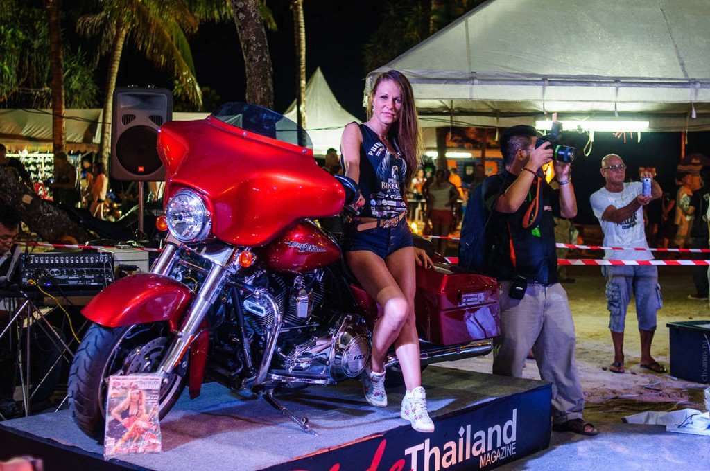 21-й Phuket bike week 2015. Девочки и байки.
