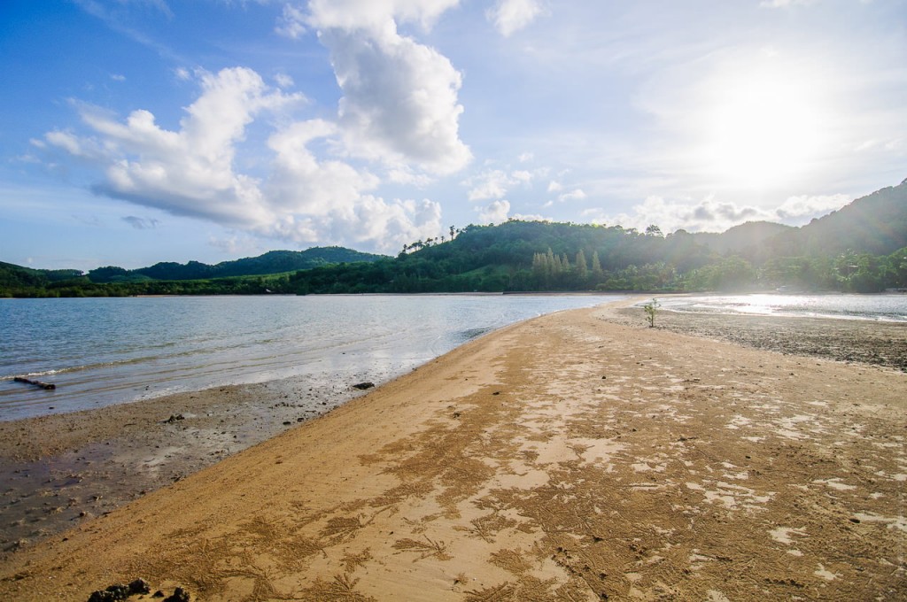 Вид на Яо Ной с острова Koh Nok