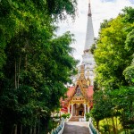 Дорога к храму Ват Банг Рианг